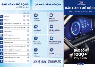 Bảo hành mở rộng x Sài Gòn Ford