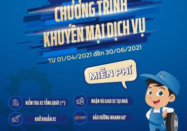 CHƯƠNG TRÌNH KHUYẾN MẠI DỊCH VỤ CÙNG SÀI GÒN FORD
