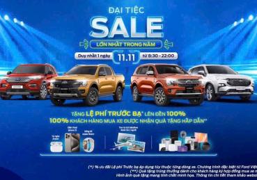 CHƯƠNG TRÌNH KHUYẾN MÃI THÁNG 11 CỦA SÀI GÒN FORD