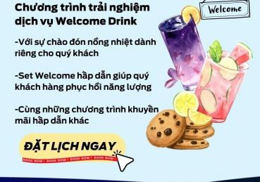 Chương trình Welcome Drink