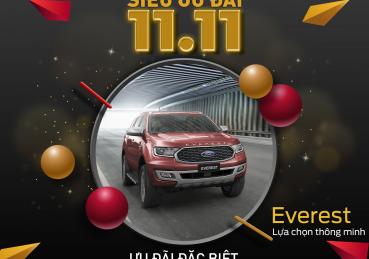 ĐẠI TIỆC MUA SẮM - SIÊU ƯU ĐÃI 11/11 CÙNG SÀI GÒN FORD
