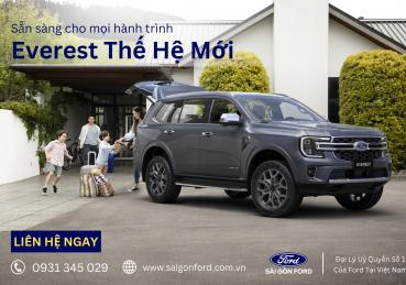Ford Everest 2022 Titanium+: Lý tưởng cho mọi hành trình trải nghiệm