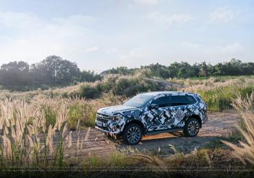 FORD EVEREST THẾ HỆ MỚI THAM GIA THỬ NGHIỆM GIAI ĐOẠN CUỐI