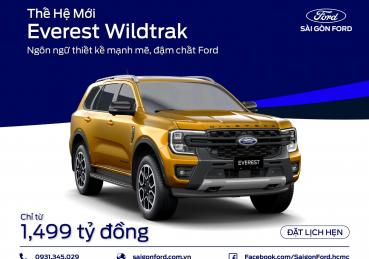 Ford Everest Wildtrak 2023 có gì khác biệt so với phiên bản khác?