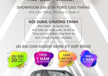 LỄ RA MẮT XE FORD EVEREST SPORT MỚI TẠI SÀI GÒN FORD CAO THẮNG