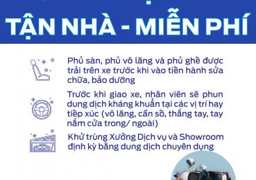  QUY TRÌNH GIAO XE MÙA COVID TẠI SÀI GÒN FORD  