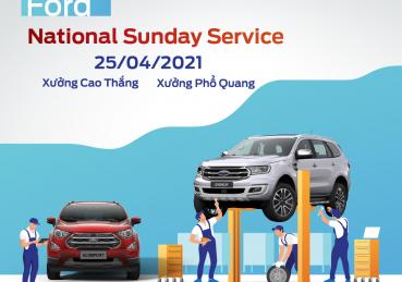 SUNDAY SERVICE THÁNG 04 CÙNG SÀI GÒN FORD