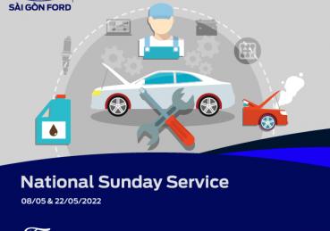 SUNDAY SERVICE THÁNG 05 CÙNG SÀI GÒN FORD