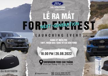 SỰ KIỆN RA MẮT FORD EVEREST THẾ HỆ MỚI TẠI FORD CAO THẮNG