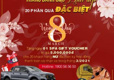 THÁNG DÀNH CHO PHÁI ĐẸP - WOMENS MONTH AT SÀI GÒN FORD