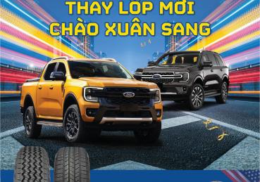 Thay Lốp Mới Chào Xuân Sang