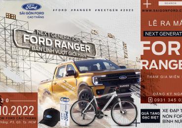 THƯ MỜI THAM GIA Sự kiện ra mắt Ford Ranger Thế Hệ Mới tại FORD CAO THẮNG