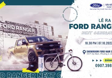 THƯ MỜI THAM GIA Sự kiện ra mắt Ford Ranger Thế hệ mới tại FORD NAM SÀI GÒN