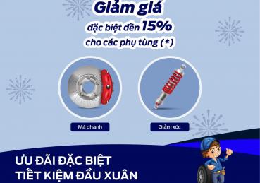  ƯU ĐÃI ĐẶC BIỆT - TIẾT KIỆM ĐẦU XUÂN CÙNG SÀI GÒN FORD