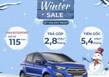 ƯU ĐÃI MUA SẮM CUỐI NĂM “WINTER SALE” TỪ SÀI GÒN FORD