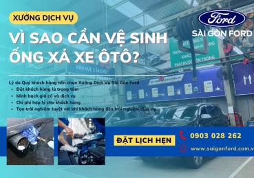 Vì sao cân vệ sinh ống xả xe ô tô?