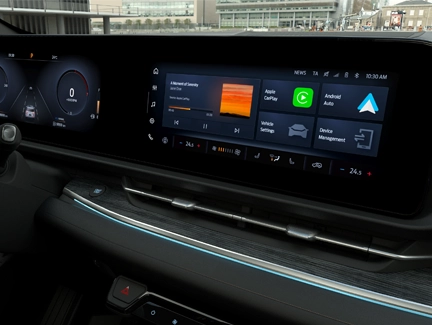 Màn hình trung tâm 12 inch cao cấp